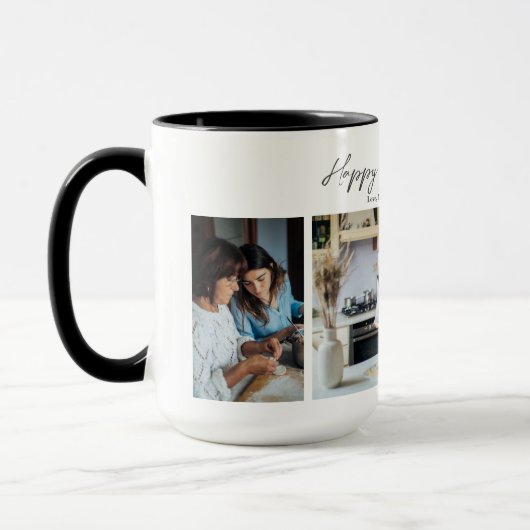 Foto Collage Moederdag Gift Mok (Links)