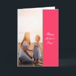 Foto Collage Moederdag Kaart voor moeder<br><div class="desc">Foto Collage Moederdag,  Kaart voor mama,  beste moeder ooit,  Jubileum Gift,  Cute Happy Birthday,  voor mama,  voor Dochter,  voor vrouw,  voor oma,  voor Stepmam</div>