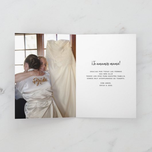 Foto Collage Moederdagkaart Kaart (Binnen)