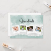 Foto-collage Moederdagkaart voor oma Kaart (Voorkant / Achterkant in situ)