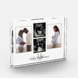 Foto Collage Monogram Initiaal Moederschap