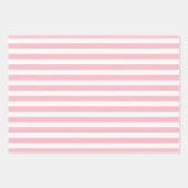 Foto Collage Monogram PInk White Inpakpapier Vel (Voorkant 3)
