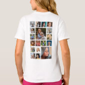 Foto Collage neef Crew T-shirt (Achterkant)