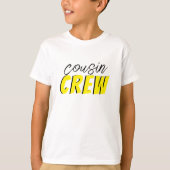 Foto Collage neef Crew T-shirt (Voorkant)