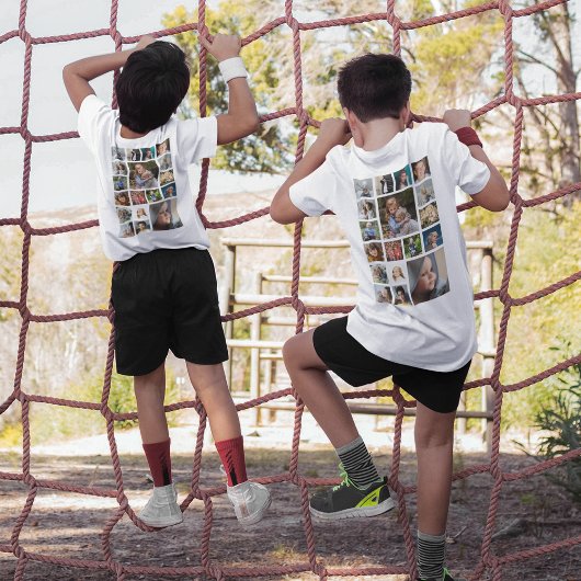 Foto Collage neef Crew T-shirt