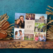 Foto Collage Neutraal Beige Brown Fotoplaat (Zijkant)