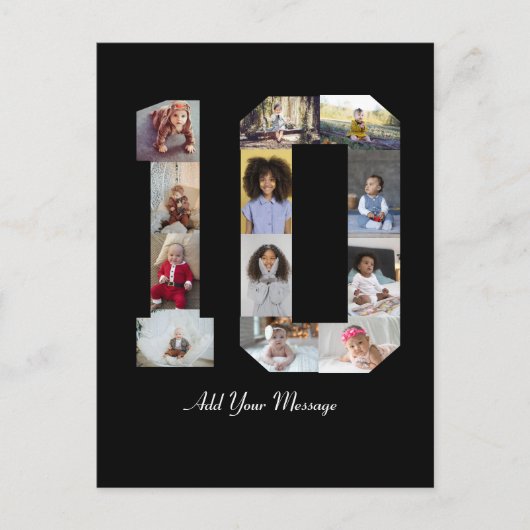 Foto collage nummer 10 briefkaart (Voorkant)