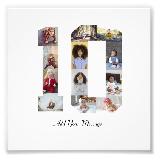 Foto collage nummer 10 foto afdruk (Voorkant)