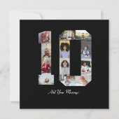 Foto collage nummer 10 kaart (Voorkant)