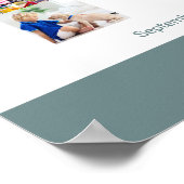 Foto Collage nummer 16 Aangepast 16e verjaardag Poster (Hoek)