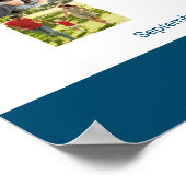 Foto Collage nummer 18 Aangepast 18e verjaardag Poster (Hoek)