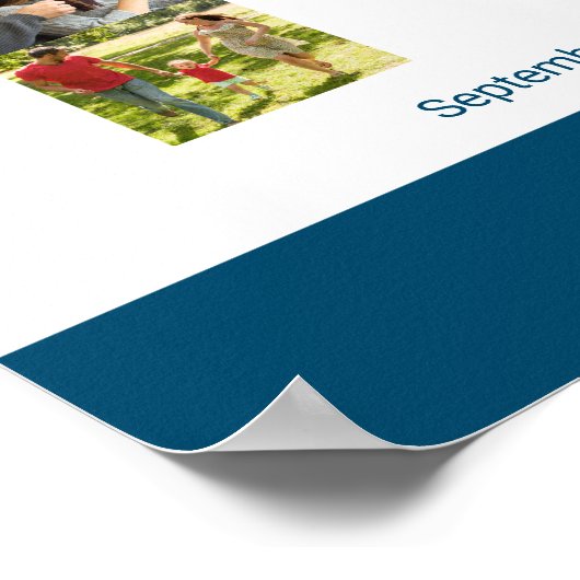 Foto Collage nummer 18 Aangepast 18e verjaardag Poster (Hoek)