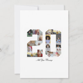 Foto-collage nummer 20 bedankkaart