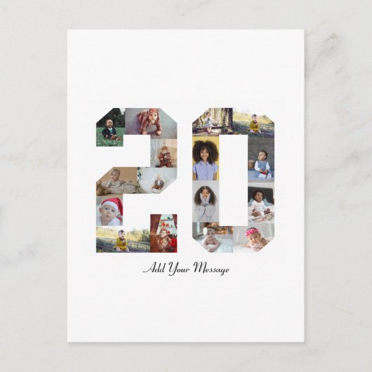 Foto-collage nummer 20 briefkaart (Voorkant)