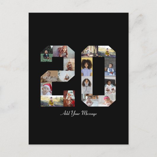 Foto-collage nummer 20 briefkaart (Voorkant)
