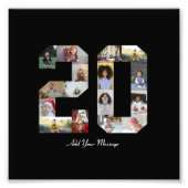 Foto-collage nummer 20 foto afdruk (Voorkant)