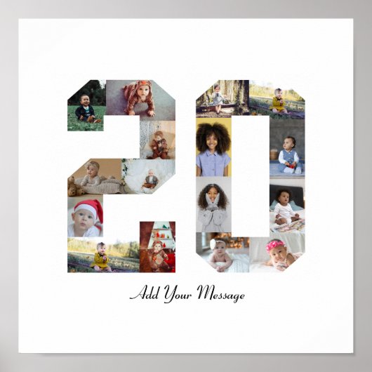 Foto-collage nummer 20 poster (Voorkant)