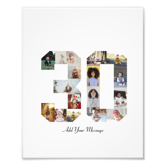 Foto collage nummer 30 afdruk (Voorkant)