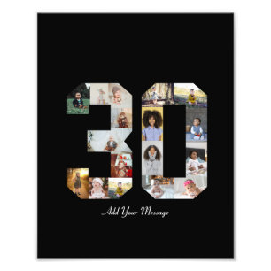 Foto-collage nummer 30 foto afdruk