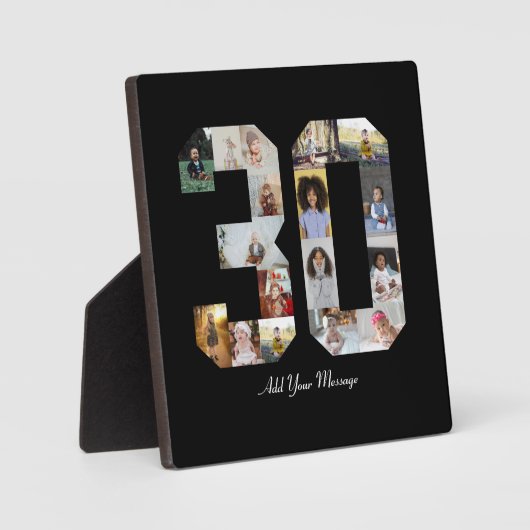 Foto Collage Nummer 30 Fotoplaat (Voorkant)