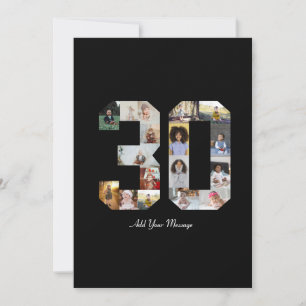 Foto-collage nummer 30 kaart
