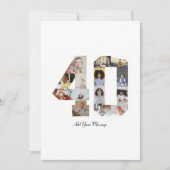 Foto-collage nummer 40 aankondiging (Voorkant)