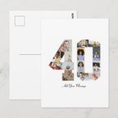 Foto collage nummer 40 briefkaart (Voorkant / Achterkant)