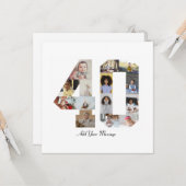 Foto collage nummer 40 kaart (Voorkant / Achterkant in situ)