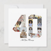 Foto collage nummer 40 kaart (Voorkant)