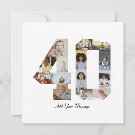 Foto collage nummer 40 kaart