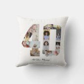 Foto collage nummer 40 kussen (Achterkant)