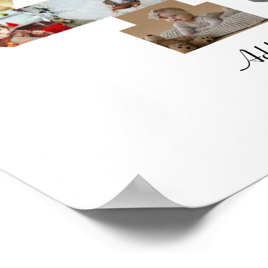 Foto-collage nummer 40 poster (Hoek)