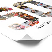 Foto-collage nummer 50 foto afdruk (Hoek)