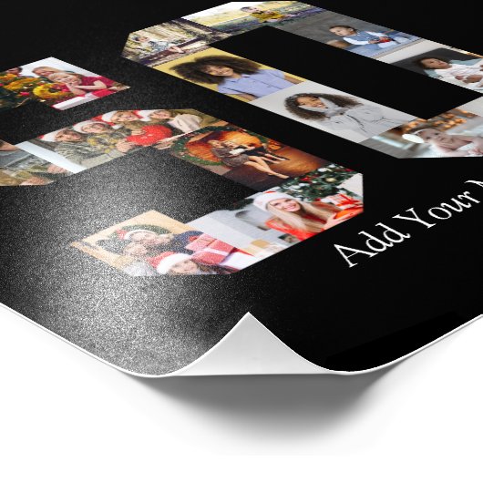 Foto-collage nummer 50 foto afdruk (Hoek)