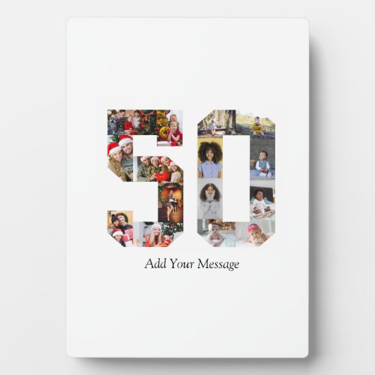 Foto-collage nummer 50 fotoplaat (voorkant)