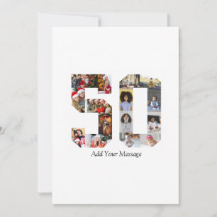 Foto collage nummer 50 kaart