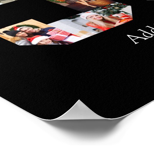 Foto-collage nummer 50 poster (Hoek)