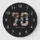 Foto-collage nummer 70 grote klok (Voorkant)