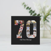 Foto collage nummer 70 kaart (Staand voorkant)