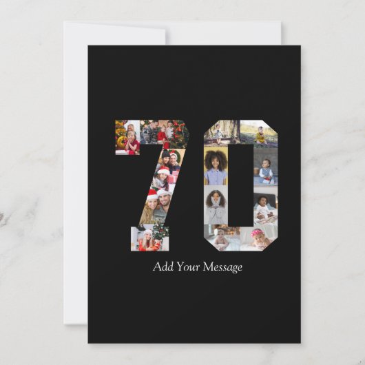 Foto-collage nummer 70 kaart (Voorkant)