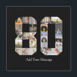 Foto-collage nummer 80<br><div class="desc">Dit aanpasbare product is waar foto's worden gerangschikt om de vorm van een nummer te vormen. Het wordt vaak gebruikt voor mijlpaalvieringen zoals verjaardagen, jubilea of prestaties, waardoor gebruikers memorabele afbeeldingen kunnen tonen in een enkele, opvallende weergave. De ontwerpen bieden meestal ruimte voor verschillende fotogroottes en -oriëntaties, waardoor een visueel...</div>