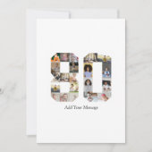 Foto-collage nummer 80 aankondiging (Voorkant)