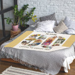 Foto Collage nummer 80 Beige 80e verjaardag Sherpa Deken<br><div class="desc">Creëer je eigen fotodeken voor een unieke 80ste verjaardagscadeau. De fotocollage bestaat uit je favoriete foto's, in de vorm van een getal 80. De sjabloon is klaar om foto's toe te voegen en de tekst te bewerken (of te verwijderen). De voorbeeldtekst bevat een naam en "Cheers to 80 Years" die...</div>