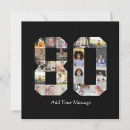 Foto collage nummer 80 feestdagenkaart