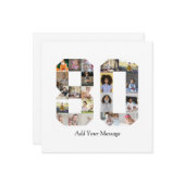 Foto-collage nummer 80 kaart (Voorkant / Achterkant in situ)