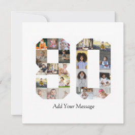 Foto-collage nummer 80 kaart