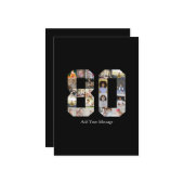 Foto Collage Nummer 80 Kaart (Voorkant / Achterkant in situ)