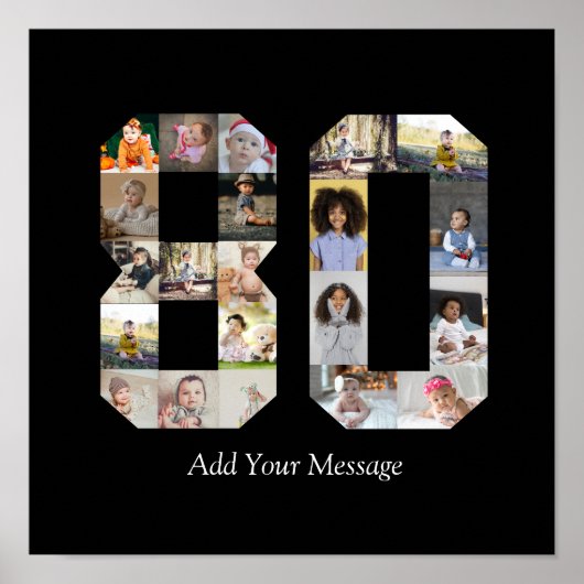 Foto collage nummer 80 poster (Voorkant)
