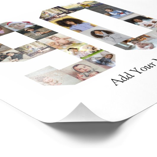 Foto-collage nummer 90 foto afdruk (Hoek)