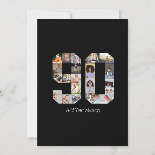 Foto-collage nummer 90 kaart (Voorkant)